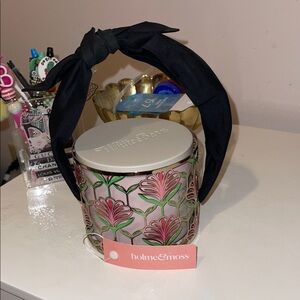 Holmes & Moss Black Headband with Bow